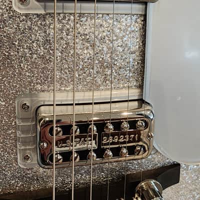 Gretsch G6129T Silver Sparkle Jet guitar image 11