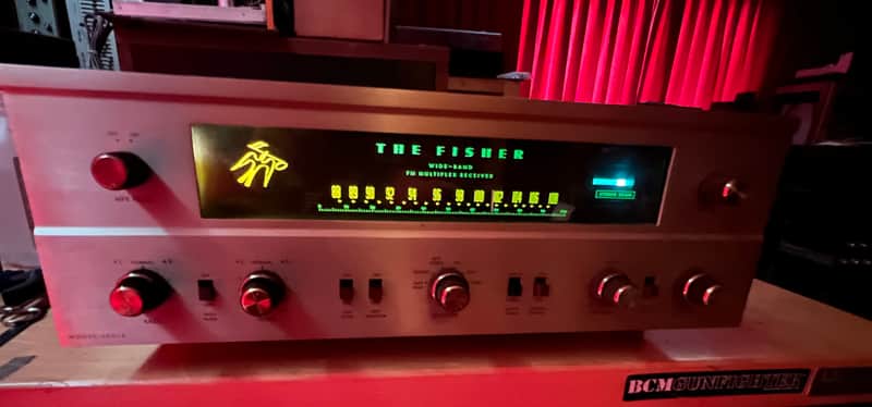The Fisher 500B 7591 Tube Stereophonic Receiver, been serviced image 1