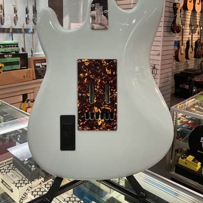 Music Man Cutlass RS HSS Figured Roasted Maple w/ Rosewood Fretboard - Powder Blue image 5