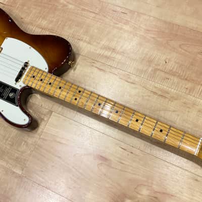 Fender 75th Anniversary Commemorative Telecaster Limited Edition Electric Guitar - Bourbon Burst image 6