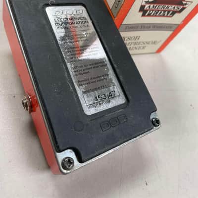 Vintage DOD Compressor/Sustainer Guitar Pedal FX80-B FX's Pedal image 7