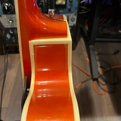 Gretsch electromatic Hollow Body 2004 - orange image 12