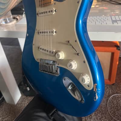 2001 Fender American Standard Stratocaster USA • Lake Placid Blue • Maple Neck • OHSC image 5