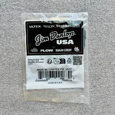 Dunlop TORTEX® PITCH BLACK JAZZ III PICK .50MM - 72pk - Pitch Black image 2
