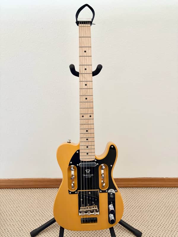 Traveler Guitar / EG-3 Standard / Mini Travel Electric Guitar (Butterscotch Blonde) image 1