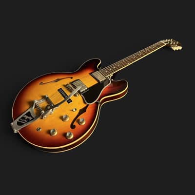 Gibson Custom Shop ES-335 1961 Reissue VOS Bigsby - Demo - 3,85kg - 2022 - Vintage Burst - VIDEO image 4