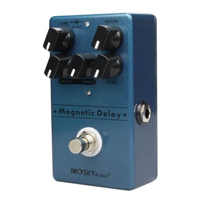 Mosky Audio Delay Echo Guitar Effect Mini Guitar Parts Pedal Effector True bypass (Magnetic Delay) image 2