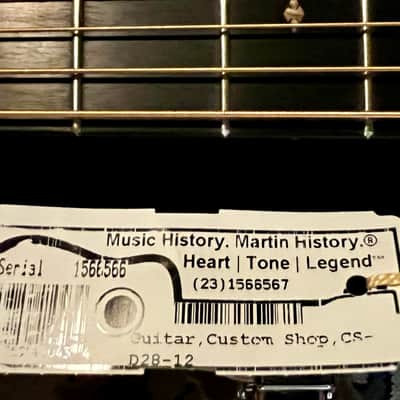 Martin CS D28-12 Adirondack/Cocobolo image 14