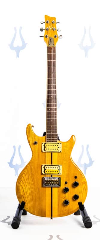 Daion Mark X Tinted Tan / Natural Neck Through (1982) w/ Hardshell Case image 1
