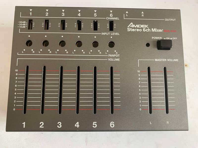 AMDEK MXK-600 CHASSIS + CASE: Gently Used at a Fair Price