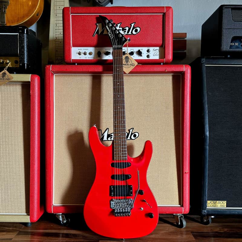 1989 Westone Spectrum I - WE1400RD - Floyd Rose - Red - w/Gig Bag image 1
