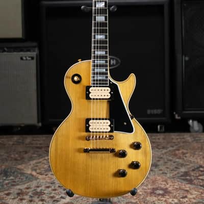 Gibson Custom Shop Limited Edition 1957 Les Paul Custom All Korina VOS Electric Guitar - Antique Natural with Hardshell Case image 4