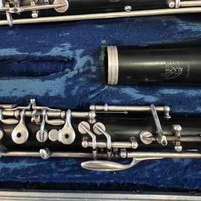 Linton brand wood Oboe with case. Made In USA image 3