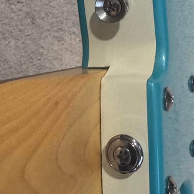 Danelectro Mod 7 (7-String) Early 2000s - Aqua Pearl image 13