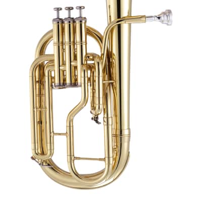 John Packer JP072 Key of Eb Tenor Horn w/Sturdy Case, Mouthpiece & Ultra Pure Valve Oil image 2