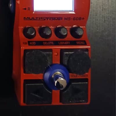 Zoom MS-60B+ MultiStomp 2024 - Present - Red image 2