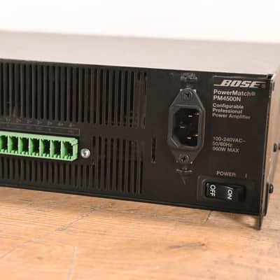 Bose PowerMatch PM4500N Configurable Power Amplifier CG01VTT image 9