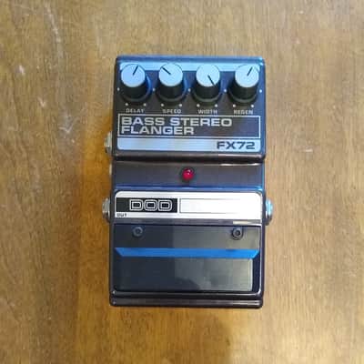 DOD FX72 Bass Stereo Flanger 1987 - 1996 - Dark Grey image 1