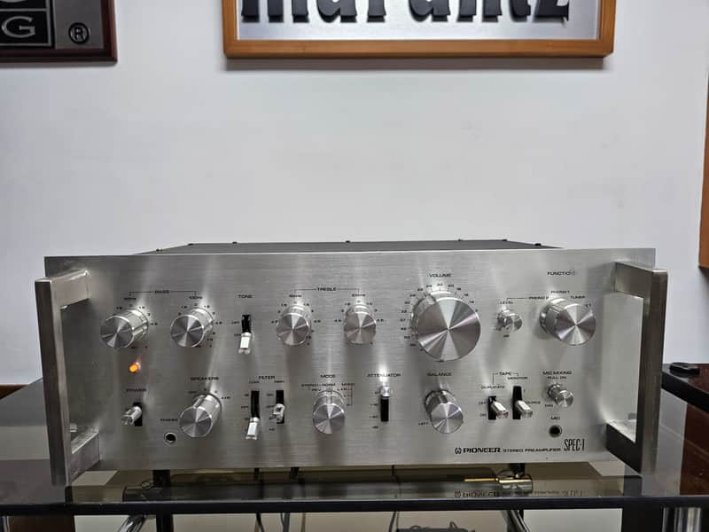 Pioneer SPEC-1 Stereo Vintage Preamplifier Serviced