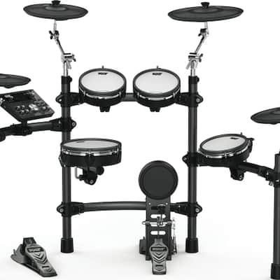KT-300 - Electronic Drum Set with Remo Mesh Heads Kick Pedal & Tennis Beater image 1