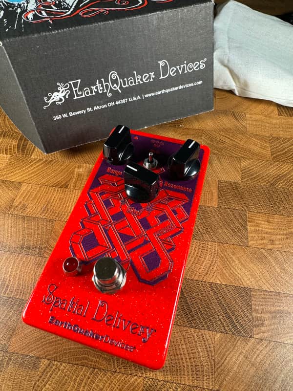 EarthQuaker Devices Spatial Delivery V2 One of a Kind color - #5 Orange image 1