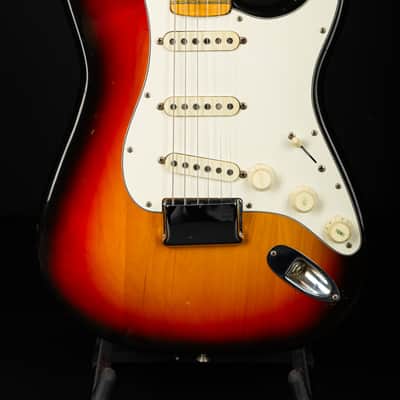 Fender Stratocaster Hardtail 1973 - 3-Tone Sunburst image 6