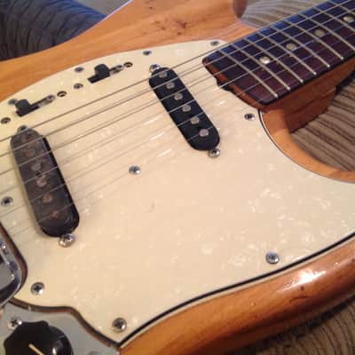 1966 Fender Mustang - Natural Worn Relic image 6