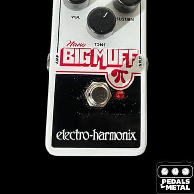 Electro-Harmonix Nano Big Muff - Present - White / Black / Red - X15630 image 1