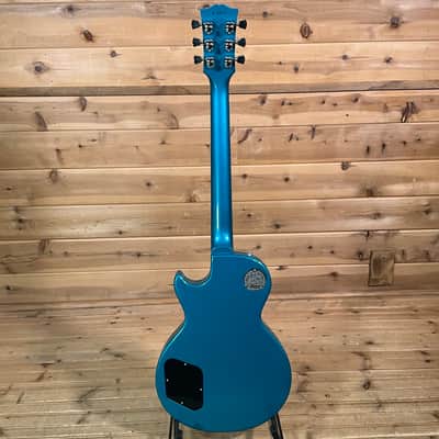Gibson Custom 1954 Les Paul Standard Electric Guitar - Kamen Blue Shift Sparkle image 5