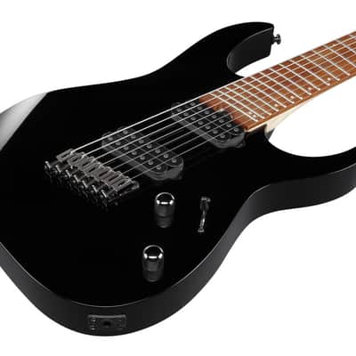 Ibanez RG Multi Scale 7 String Electric Guitar - Black (RGMS7BK) image 9
