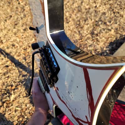 Joey Jordison BC Rich Warlock (Signed by Wednesday 13) With Coffin Case image 4