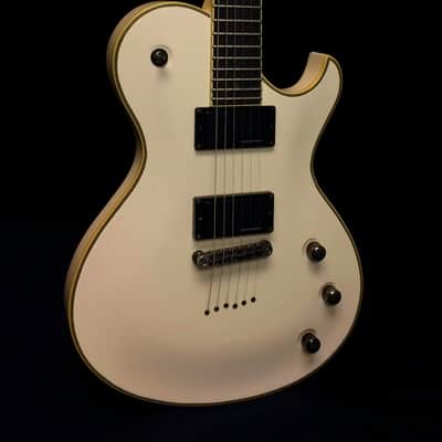 Schecter Guitar Research Blackjack ATX Solo-6 Electric Guitar - Aged White Gloss image 1