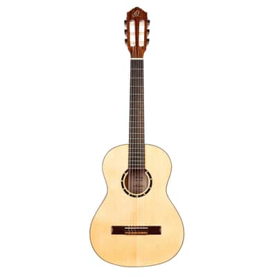 Ortega R121G-3/4 Family Series Cedar Top Mahogany Neck 3/4 Size Nylon 6-String Classical Acoustic Guitar w/Gig Bag image 4