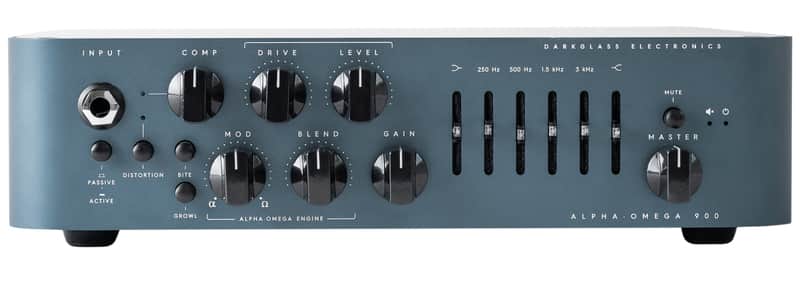 Darkglass Electronics Alpha Omega 900 900-Watt Bass Amp Head | Reverb