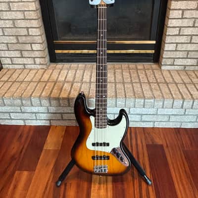 Fender 60th Anniversary American Jazz Bass 2005 - 2006 - 3-Color Sunburst image 1