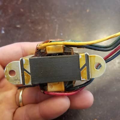 Woodward Schumacher 12692 Voice of Music Vintage EL84 Output Transformer OT Tested 460:1 170:1 1320:1 Tube Amp Audio 1961 image 4