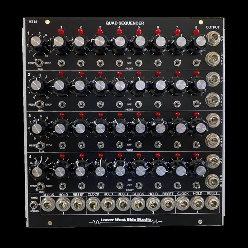 Lower West Side Studio - M714 Quad Sequencer [5U] image 1