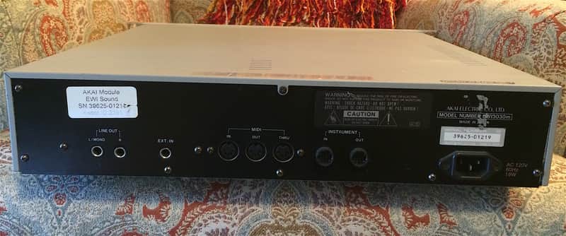 Akai EWI 3030m Synth Module with 3020 Wind Controller - RARE | Reverb