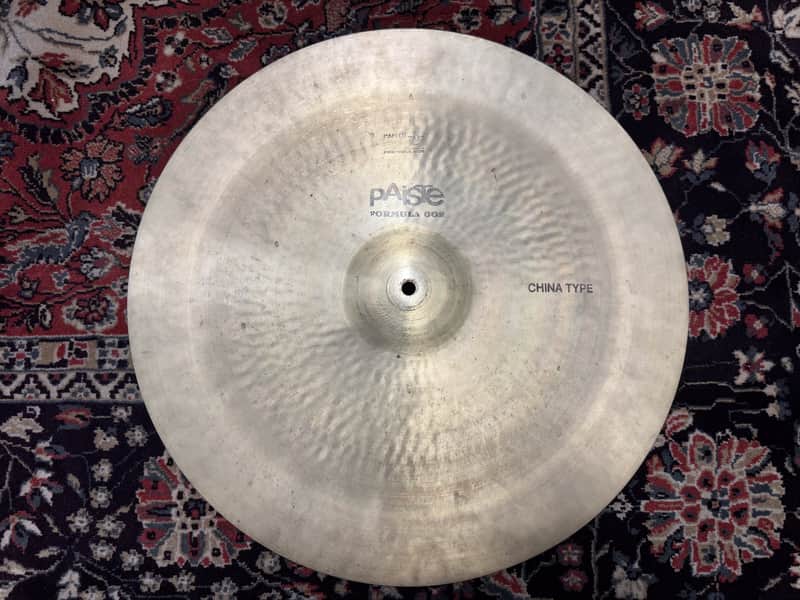 1978 Paiste 20” Formula 602 China Type 2065gr image 1