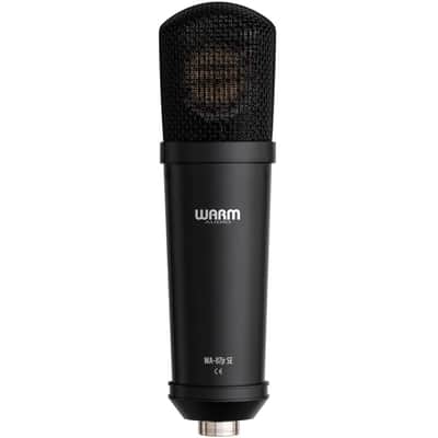 WARM AUDIO WA-87jR SE BLACK Streamlined Version of the Classic '87 Studio Mic image 2