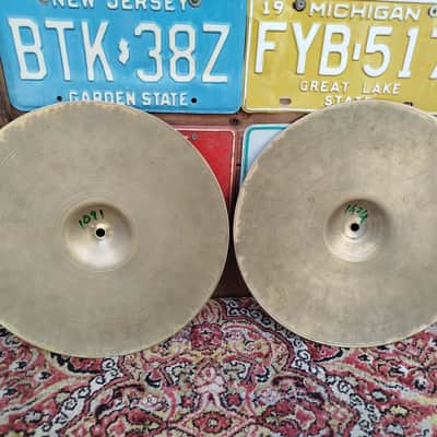 Zildjian Avedis 15" Hi Hat 1963, Vintage. image 5