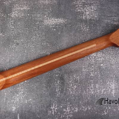 Mahogany T Type Spoke Wheel Carbon Fiber Rods Neck Stainless Steel Jescar Frets image 8