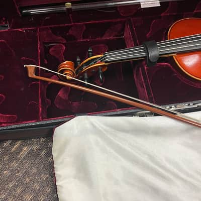 Glaesel Violin 4/4 (full size), Bow, and Case image 8