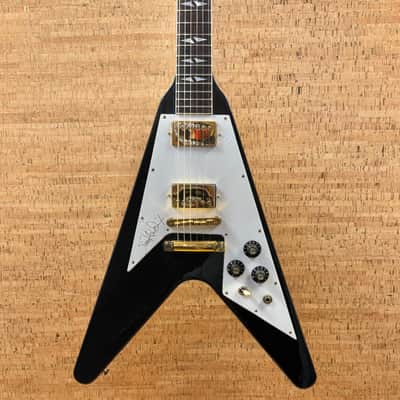 Gibson Jimi Hendrix Hall of Fame Flying V  1992 - Black image 2