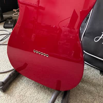 Fender Telecaster Thinline 2002 - Red image 6