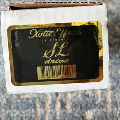 Xotic Effects SL Drive 2015 - Black Gold image 3