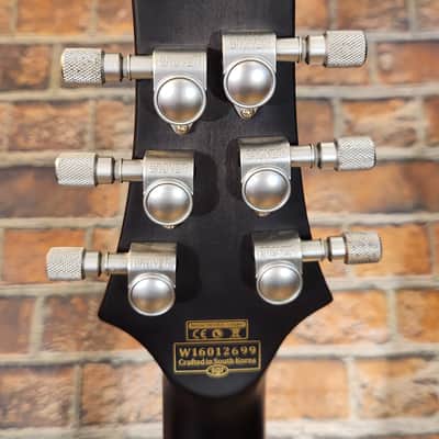 Schecter C-1 Platinum Rosewood Fretboard See-Thru Black Satin w/ Upgraded Bridge EMG & Changed Tuners image 3
