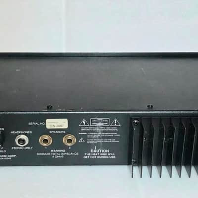 SWR Workingman's One Sixty 160 watt Rackmount Bass Amp Head image 5