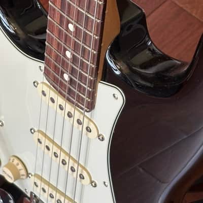 Fender American Professional Stratocaster w/ Fralin Blues Specials Left-Handed - Black image 10
