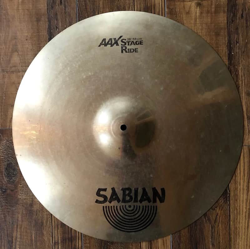 Sabian 20" AAX Stage Ride Cymbal 1993 - 2001 image 1